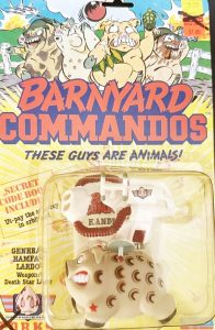 Barnyard Commandos General Hamfat Lardo carded figure
