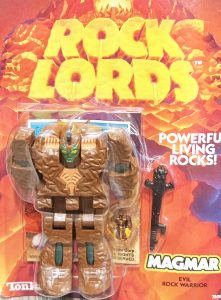Rock Lords Magmar carded figure—Powerful Living Rocks!